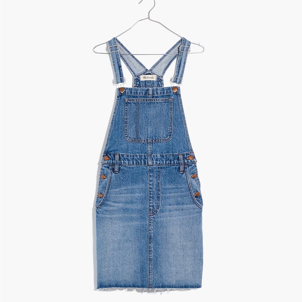 Madewell Denim Overall Dress Size 10
